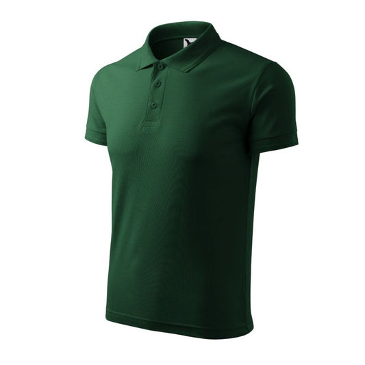 Malfini Pique Polo M MLI-203D3 dark green polo shirt Clothing/Lifestyle/T-shirts/Malfini Malfini