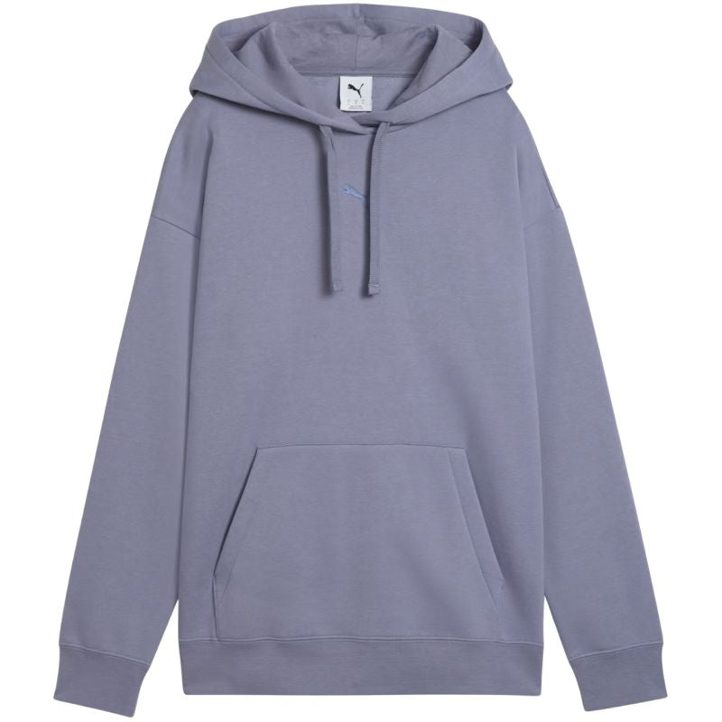 Puma ESS Centered Cat Logo Relaxed Hoodie Purple 692917 65