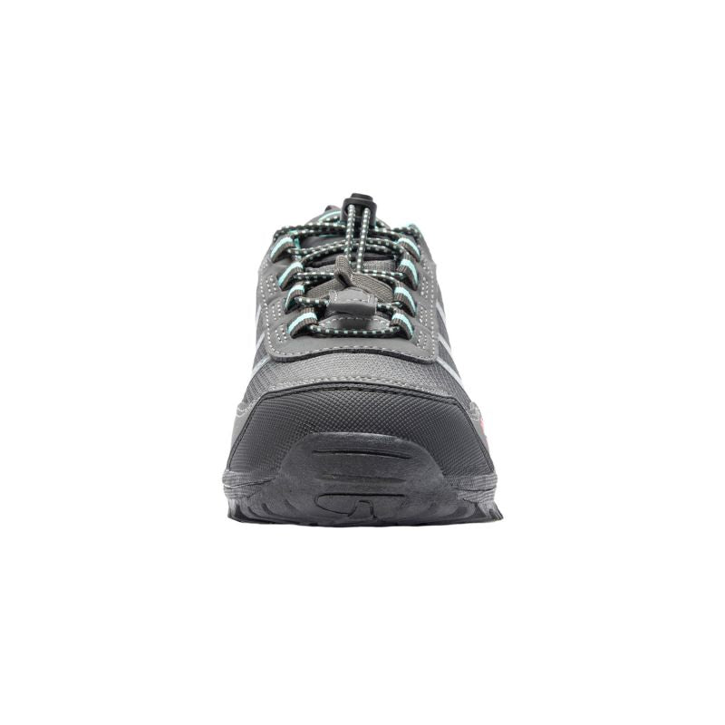 Trollkids Kids Trolltunga Hiker Low waterproof hiking shoes for boys/girls, anthracite/mint (155-609) In preparation Your Sports Performance