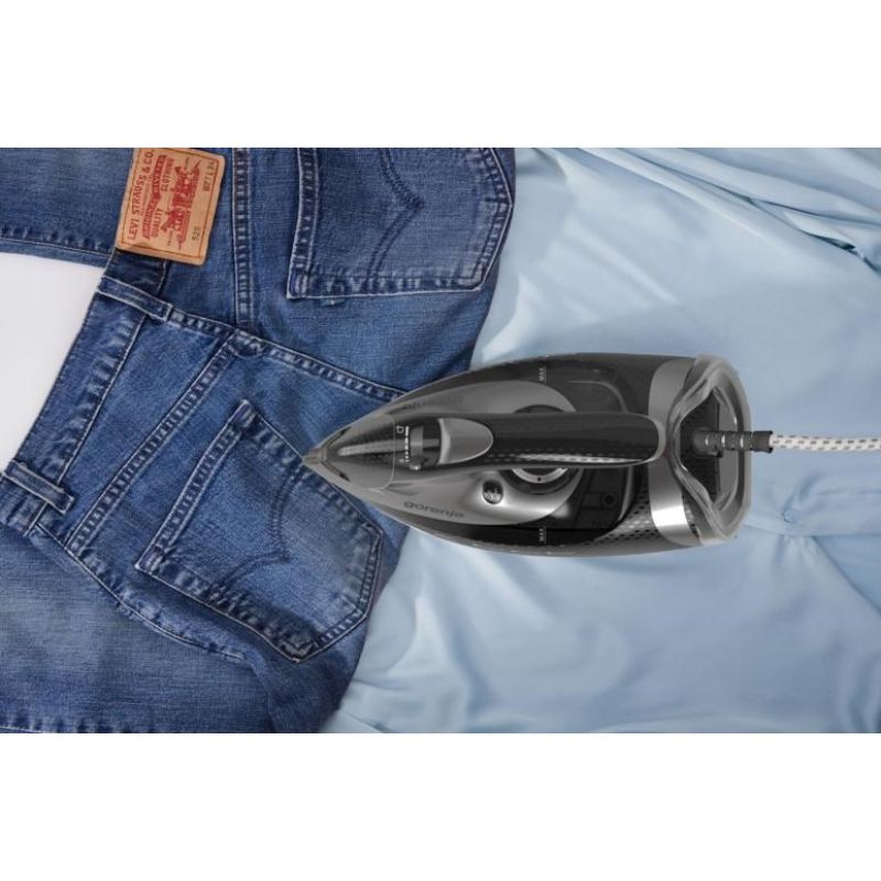 Gorenje SIH3200BKS 3200W steam iron (black) AGD - Produkty/Żelazka i generatory pary Your Sports Performance