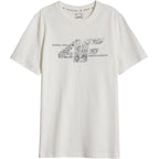 Men’s T-shirt 4F M3573 Off-White 4FWAW26TTSHM3573 11S