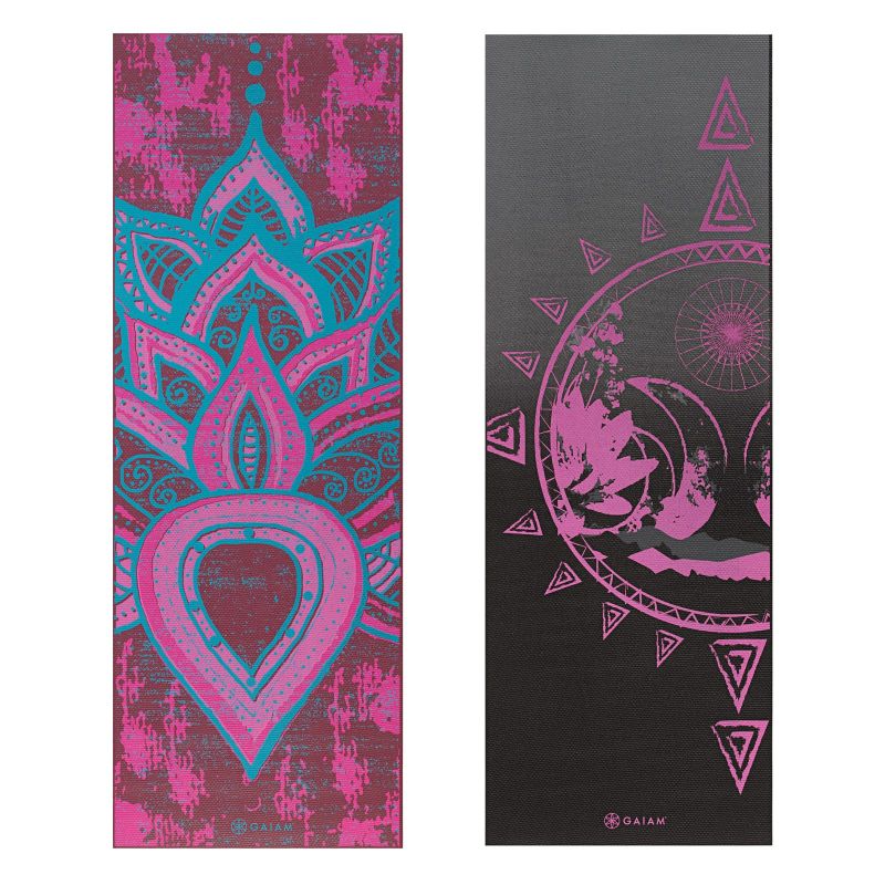 Double-sided yoga mat Gaiam "BE FREE" 6mm 62031 Accessories/Training equipment Your Sports Performance