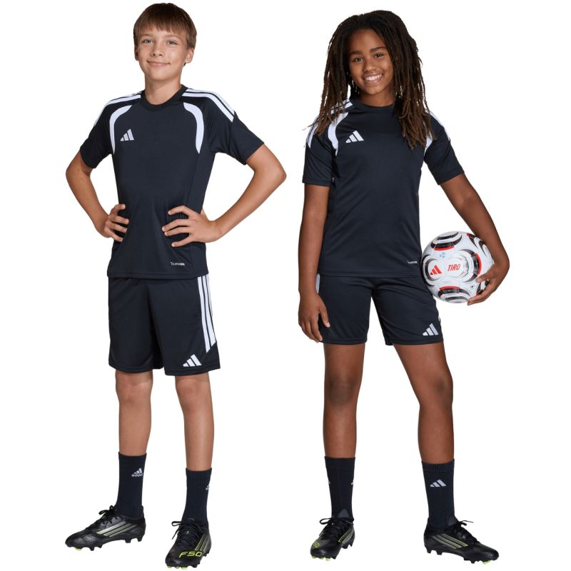 adidas Tiro 26 League Training Kids Shorts Black and White JY7147 In preparation Your Sports Performance
