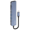 SAVIO HUB USB-C 7 IN 1 AK-82 Kable i adaptery/Adaptery, przejściówki Your Sports Performance