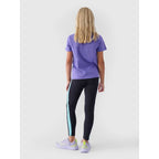 Girls' knitted leggings 4F Junior 4FJWAW24TTIGF170-20S *Kategoria tymczasowa Your Sports Performance