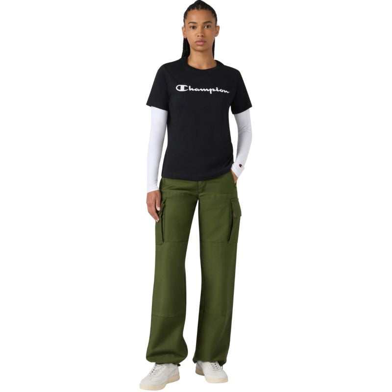 Champion Women's Short Sleeve T-shirt Black 118428 KK001