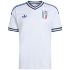 Men's adidas Italy 26 Away Jersey white and blue KC8704
