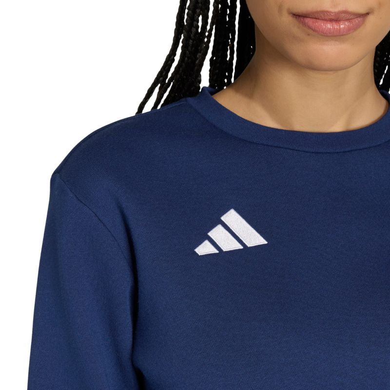 Women's adidas Entrada 26 Sweat Top navy blue KB3952