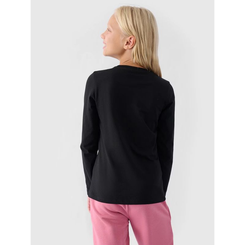 Longsleeve regular smooth girls 4F Junior 4FJWMM00TLONF318-20S *Kategoria tymczasowa Your Sports Performance