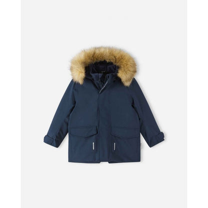 Reimatec Reima Mutka children's winter jacket, waterproof, insulated, navy blue (5100037B-6980) Reima