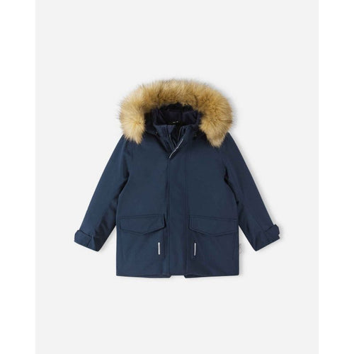 Reimatec Reima Mutka children's winter jacket, waterproof, insulated, navy blue (5100037B-6980) Reima