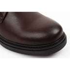 Lee Cooper men's shoes elegant brown leather insulated ankle boots