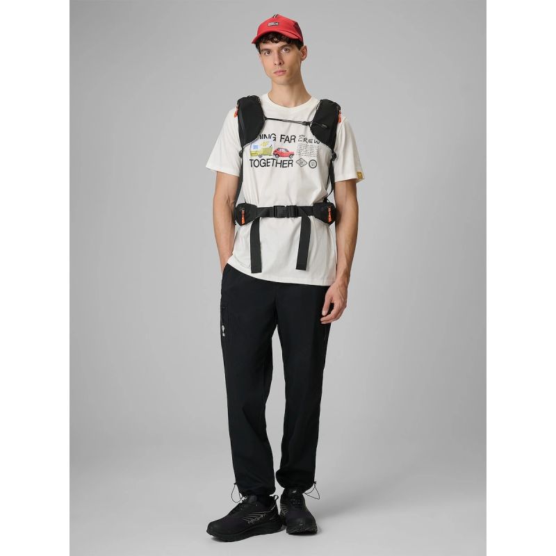 Men's regular printed T-shirt 4F 4FRSS26TTSHM3810-11S 4f
