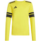 adidas Squadra 25 Long Sleeve Kids T-Shirt Yellow JJ0043 In preparation Adidas