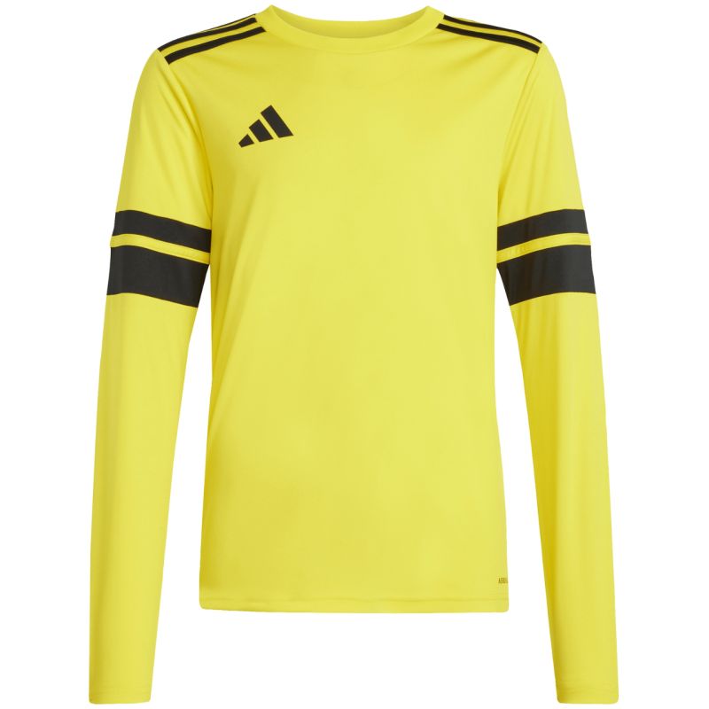 adidas Squadra 25 Long Sleeve Kids T-Shirt Yellow JJ0043 In preparation Adidas