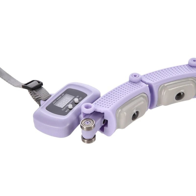 Hula hoop HMS HHM14 with magnets, weight and counter purple In preparation Your Sports Performance