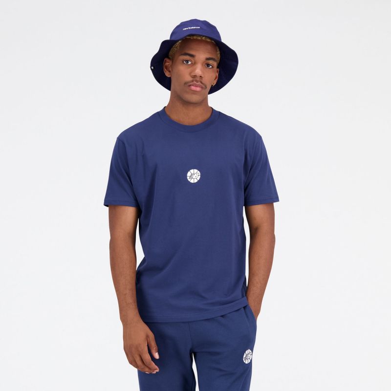 New Balance Top NB Hoops Essentials Fundamental NNY M T-shirt MT23582NNY Clothing/Lifestyle/T-shirts/New Balance New Balance