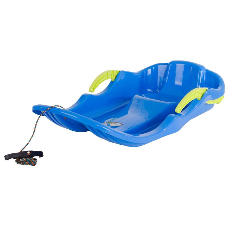 PLASTIC SLIDE WITH BRAKES RACE S BLUE Accessories Your Sports Performance