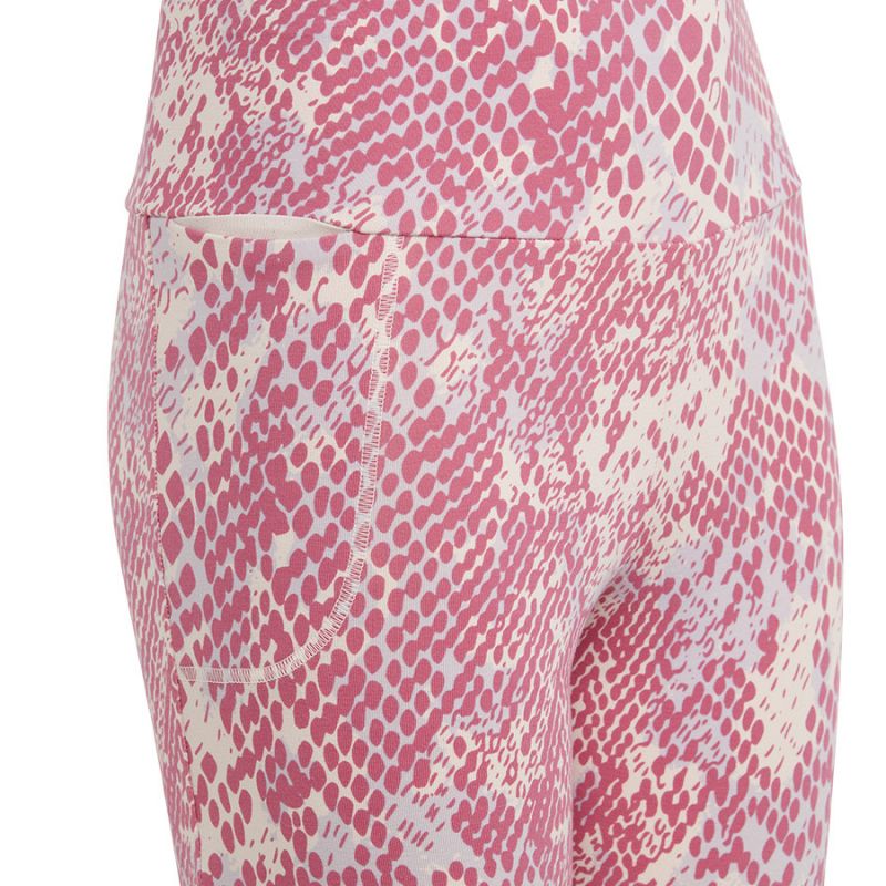Pants adidas Essentials Future Icons Allover Print Tights Jr IC0095 Clothing/Training Adidas
