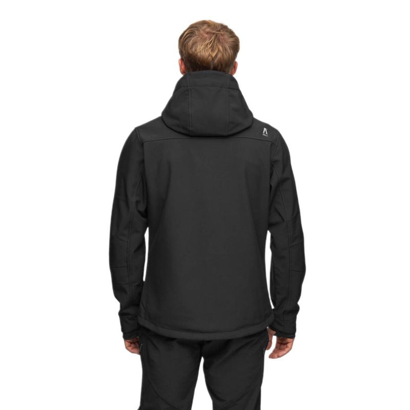Men's Windproof Softshell Rain Jacket Alpinus ASO Black - FF18965 Odzież/Odzież na co dzień Your Sports Performance