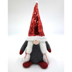 DECORATIVE gnome with magic sequins 35cm gray Home and Garden/Equipment Your Sports Performance