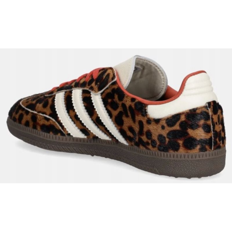 Adidas Samba OG W Leopard Preloved Red shoes JI2734 Obuwie/Buty do koszykówki męskie/Adidas Your Sports Performance