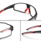 Rockbros SP216BK Photochromic UV400 Cycling Glasses - Black and Red Import z Action/Rowery i akcesoria/Okulary Your Sports Performance