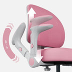 Junior 5.0 Pink Swivel Chair Fotele/Fotele biurowe Your Sports Performance