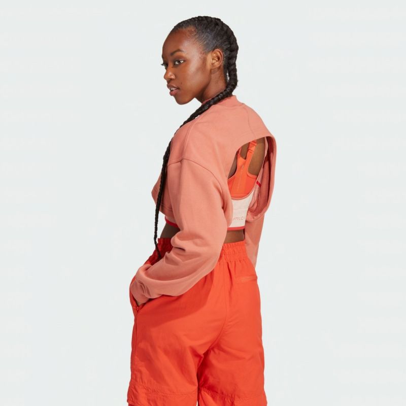 Adidas by Stella McCartney TrueCasual Cropped Sportswear Sweatshirt W HT1111 Clothing/Lifestyle/adidas Adidas