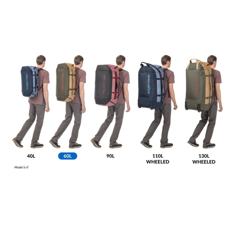 Eagle Creek Cargo Hauler Duffel 60L - Charcoal Bagaż/Walizki, torby, worki Your Sports Performance