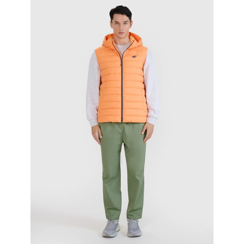 Men's down vest with synthetic filling 4F 4FWSS25TVJAM192-70S *Kategoria tymczasowa Your Sports Performance