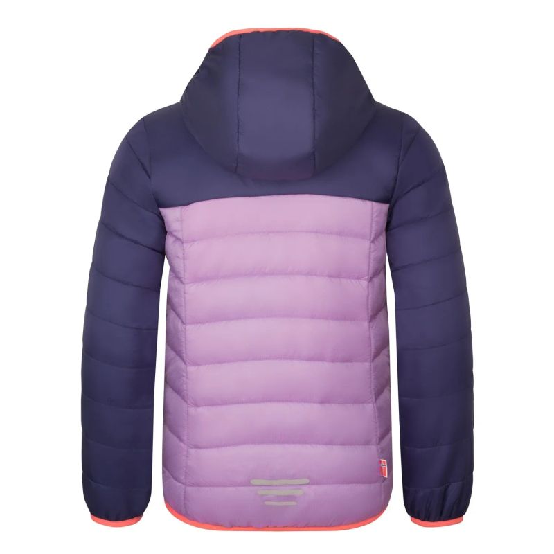Trollkids Girls’ Eikefjord Jacket light violet/deep violet/coral pink (464-136)