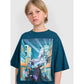 Boy's oversize printed T-shirt 4F 4FJRAW25TTSHM3061-46S *Kategoria tymczasowa Your Sports Performance