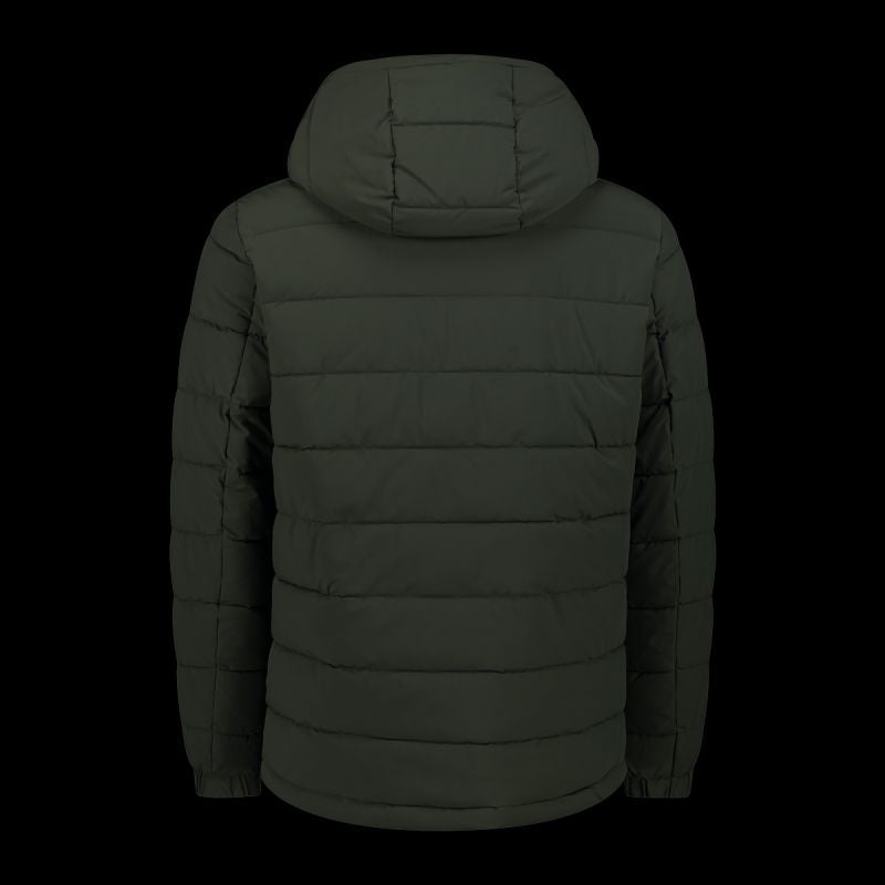 CMP men's winter sports jacket with hood, insulated, green (34K0167/F905) CMP