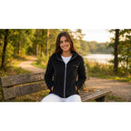 Geographical Norway ULOTTA BLACK LADY 047-1 Women's Fleece Jacket (WZ8181F/GN-BLACK)