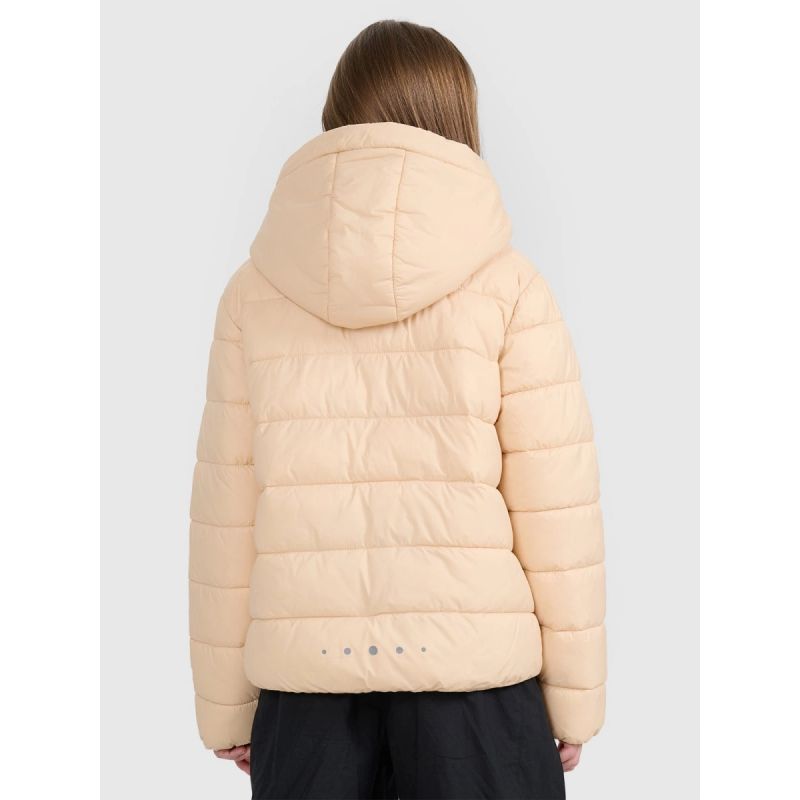 Girls' down jacket with synthetic filling 4F 4FJRAW25TDJAF0816-83S Clothing Your Sports Performance