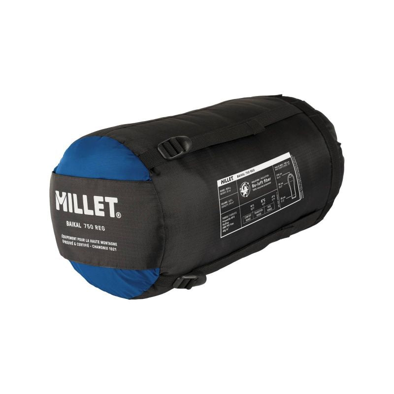 MILLET Baikal 750 Reg sleeping bag blue