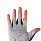 Rockbros S109GR cycling gloves, size M - gray Rockbros