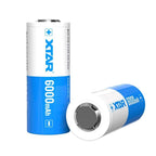 XTAR BATTERY 26650 3.6V LI-ION 6000 MAH WITH PROTECTION 26650-6000 Baterie, akumulatorki i ładowarki/Akumulatorki Your Sports Performance
