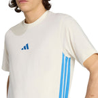 Men's adidas Essentials 3 Stripes T-shirt cream KC0888