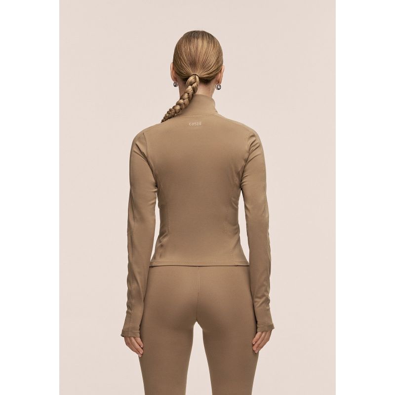 Women's CASALL Soft Touch Zip Jacket, green