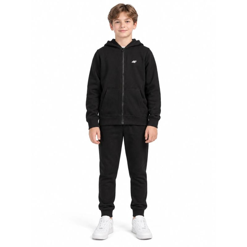 Boy's zip-up hoodie 4F 4FJWMM00TSWSM2754-20S
