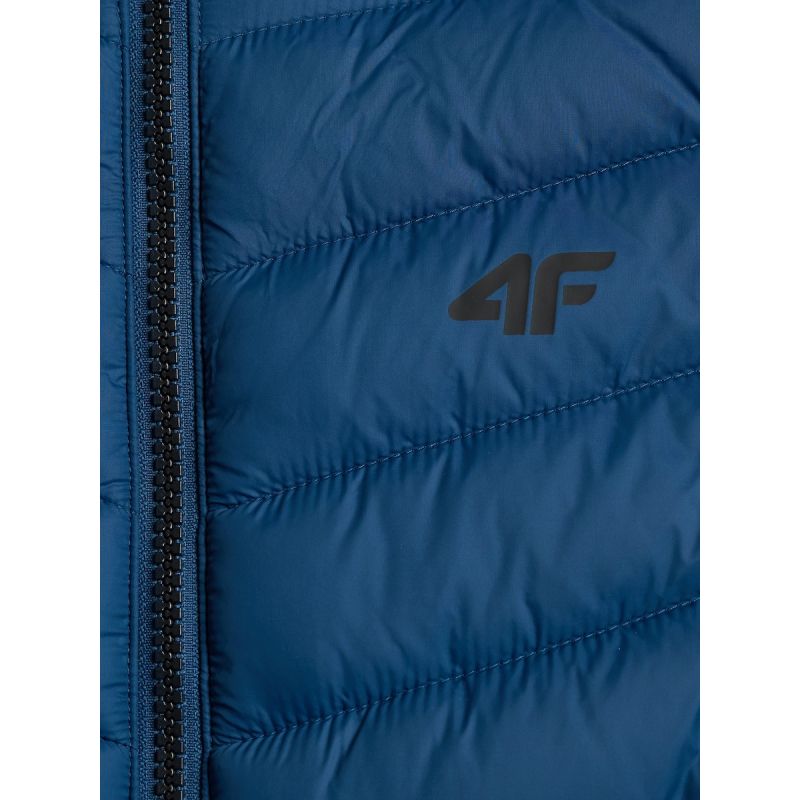Boy's vest with synthetic filling 4F 4FJRAW26TVJAM431-30S