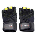 Black / Yellow HMS RST01 gym gloves XL Accessories/Gloves Your Sports Performance