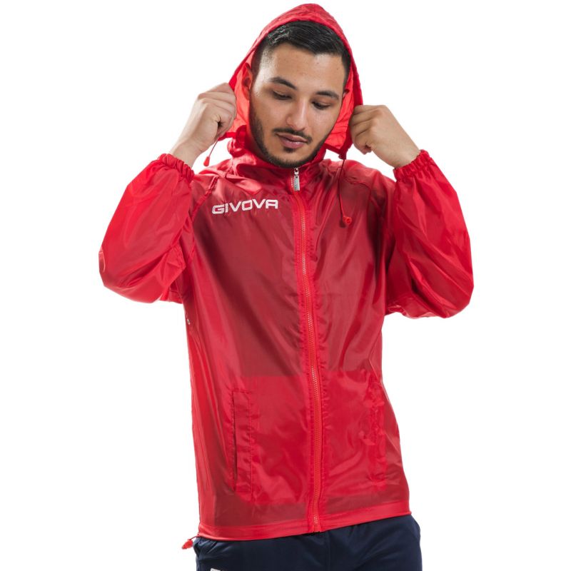 Jacket Givova Rain Basico RJ001 0012 Clothing/Football/Givova Givova