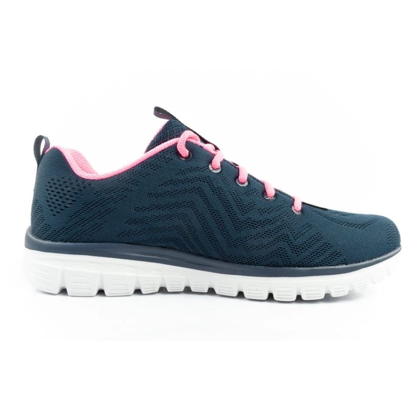 Skechers Graceful-Get women's sports shoes comfortable lightweight breathable navy blue In preparation Your Sports Performance