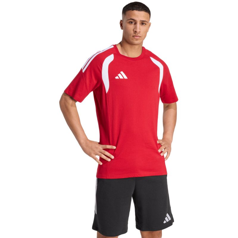 adidas Tiro 26 League Tee Men’s T-Shirt Red KC3697