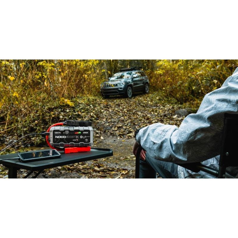 Noco GBX75 Boost X 12V 2500A Jump Starter Powerbank Elektryka samochodowa/Urządzenia rozruchowe, startery Your Sports Performance
