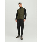 Jack &amp; Jones Jjemulti Bodywarmer Collar Noos M 12200684ROSIN Clothing/Outdoor/Jack & Jones Your Sports Performance