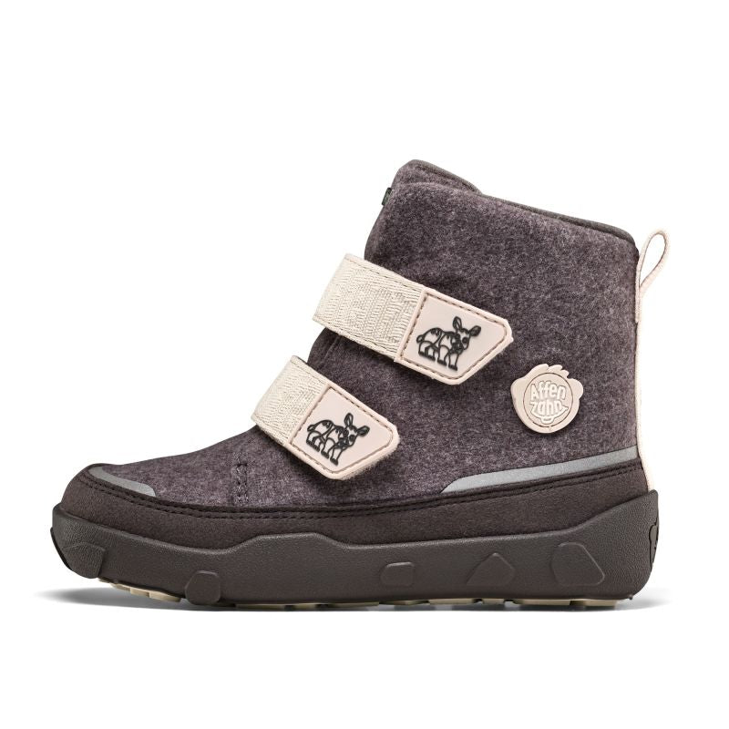 Affenzahn Comfy Rhino Recycled Wool Barefoot Winter Boots (01250-80028)